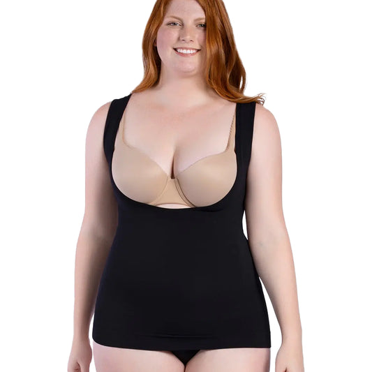3568 Essential Open Bust Control Tank | Tank Top Moldeador Escote Abierto