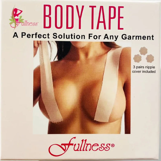 Body Tape + Nipple Covers Set | Fashion Support Kit for Any Outfit