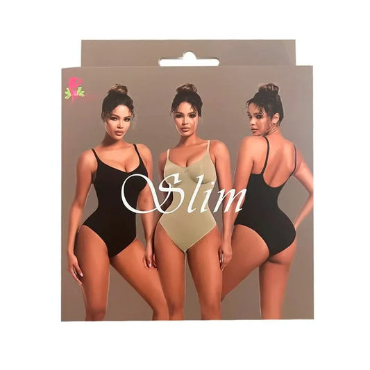 9265 Slim Bikini Bodysuit – breathable shapewear with moderate compression for abdomen, waist, and hips