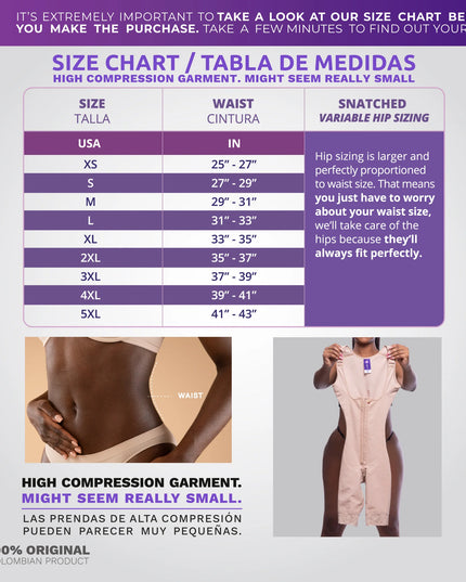 Snatched Post-Surgery Faja Colombiana With Bra 02L1