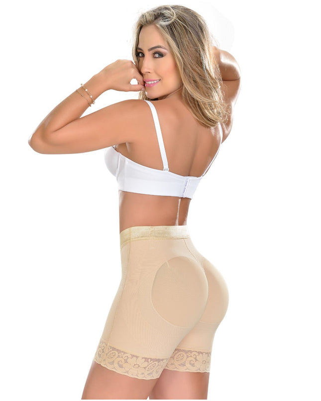 0322 Butt Lifter High Waist Shorts | Faja Pantaloneta Levanta Glúteos de Cintura Alta