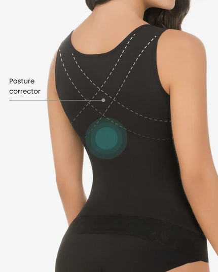 Women's Compression Vest | Abdomen Control & Posture Support | Model 1338