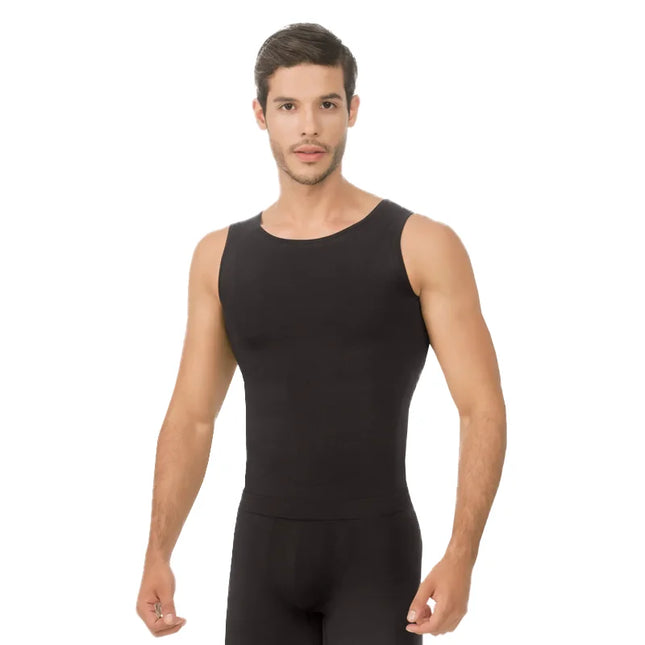 compression shirt men seamless black