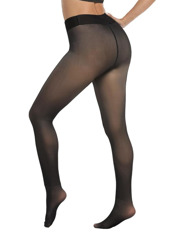 fleece lined leggings thermal tights 1215
