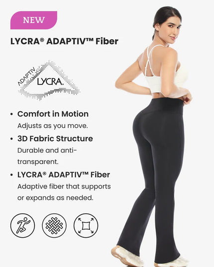 Curvy Legging | Flared-Leg Fit – 208
