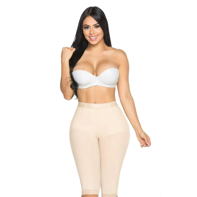 seamless butt lifting shapewear capri 4002