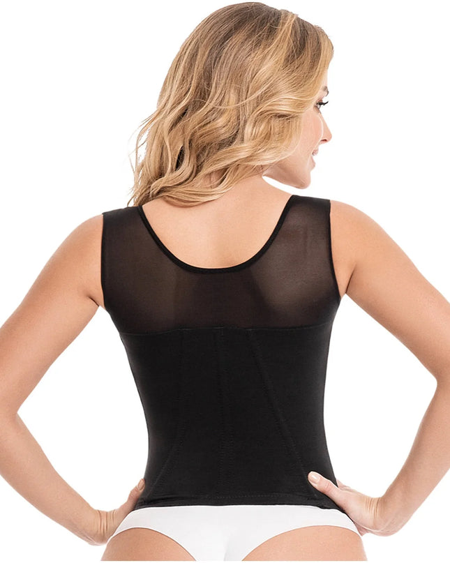 Tummy Control Shapewear Vest | Open Bust Compression & Posture Support | Ref. 4055