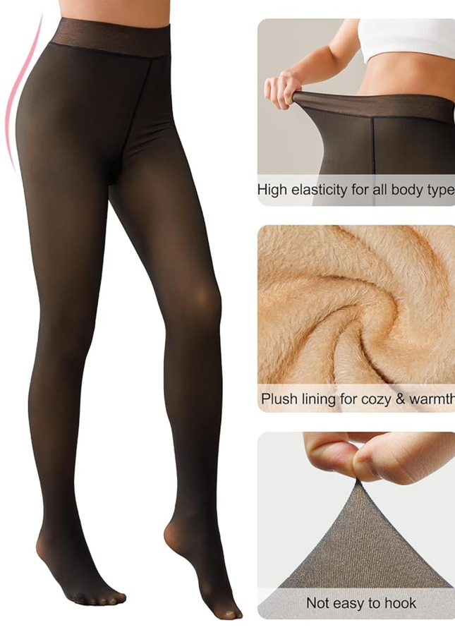 women fleece lined leggings ref 1215