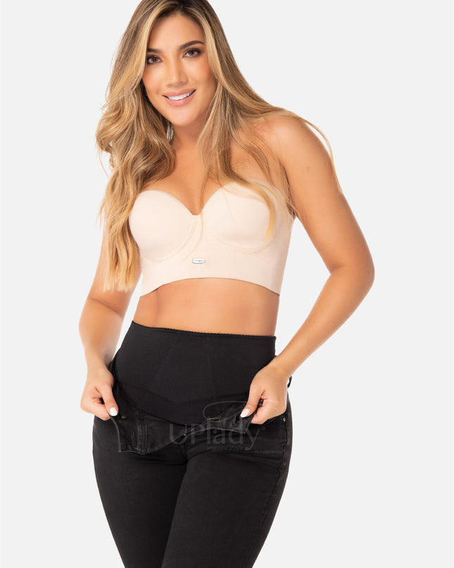 Insta-Booty Black Padded Panty 6056