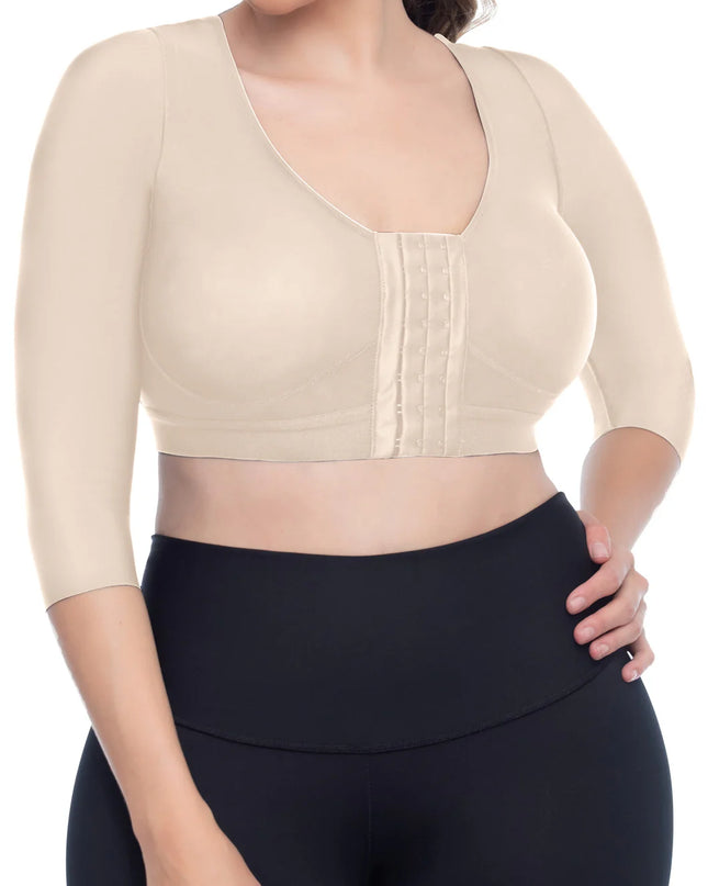 6208 Brasier Post-Quirúrgico con mangas | Post-Surgical Bra with Sleeves