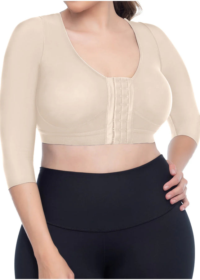 post surgical bra with sleeves 6208