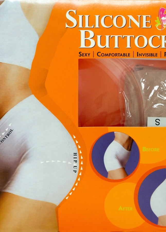 silicone butt enhancer padded brief