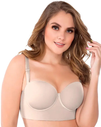 strapless posture support bra posture support bra firm control Ref 8034