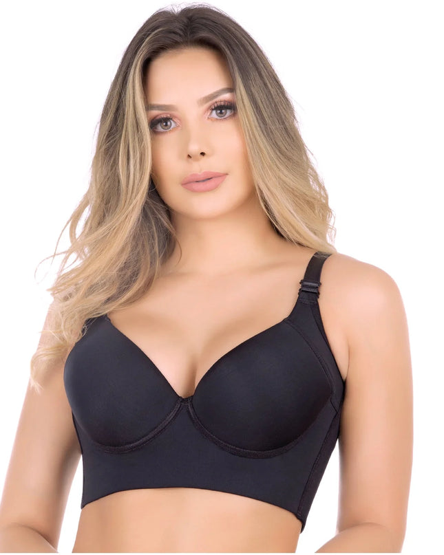 Extra Firm Compression Faja Bra | Back Support & Full Coverage | Ref. 8532