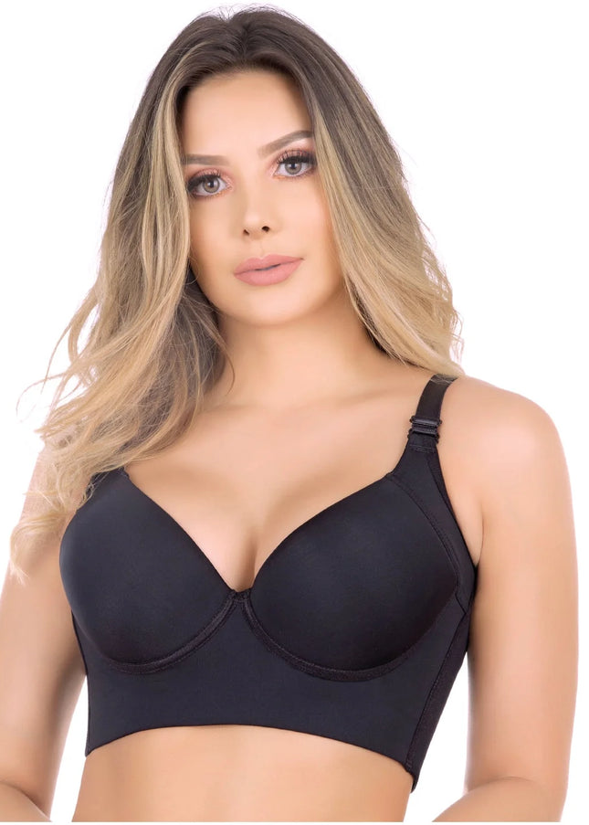 Extra Firm Compression Faja Bra | Back Support & Full Coverage | Ref. 8532