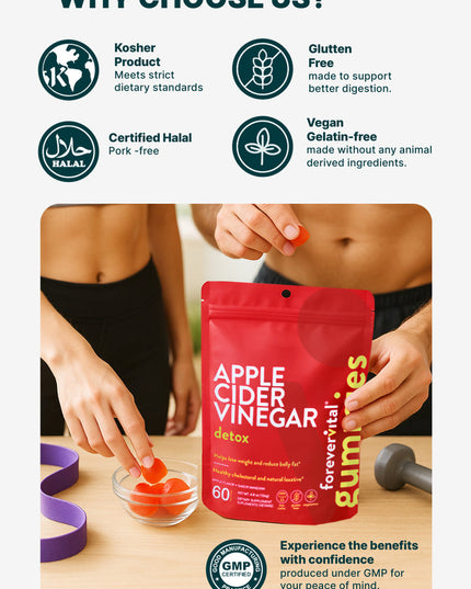 Apple Cider Vinegar Gummies for Weight Loss | Forevervital