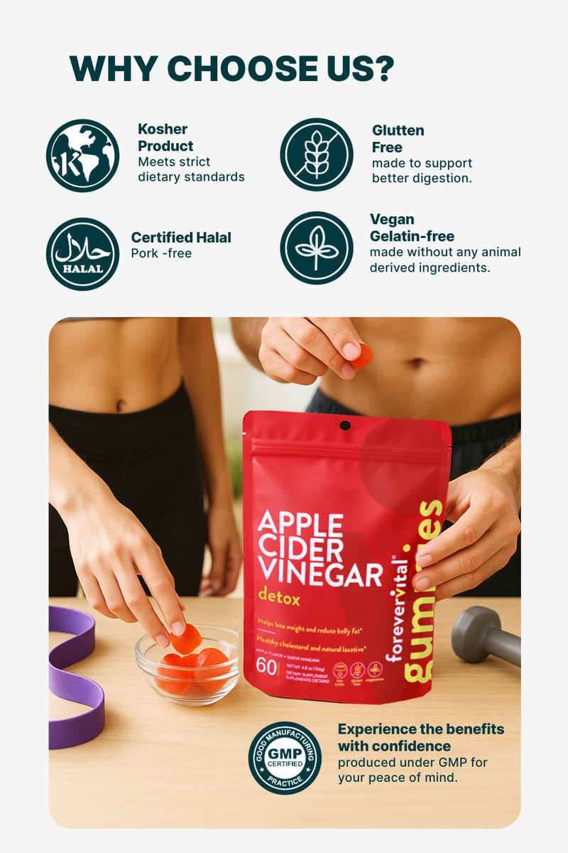 Apple Cider Vinegar Gummies for Weight Loss | Forevervital