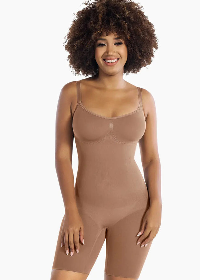 second skin shapewear bodysuit seamless fit