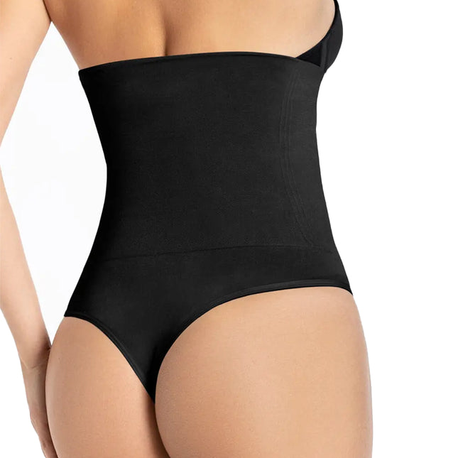 High Waisted Thong Shapewear Tummy Control 3740