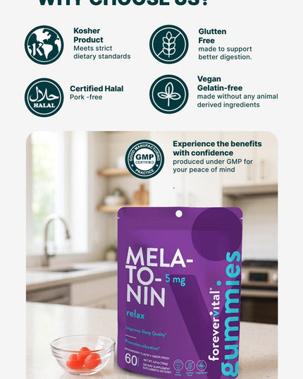 melatonin sleep gummies chewable supplement
