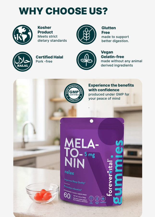 melatonin sleep gummies chewable supplement