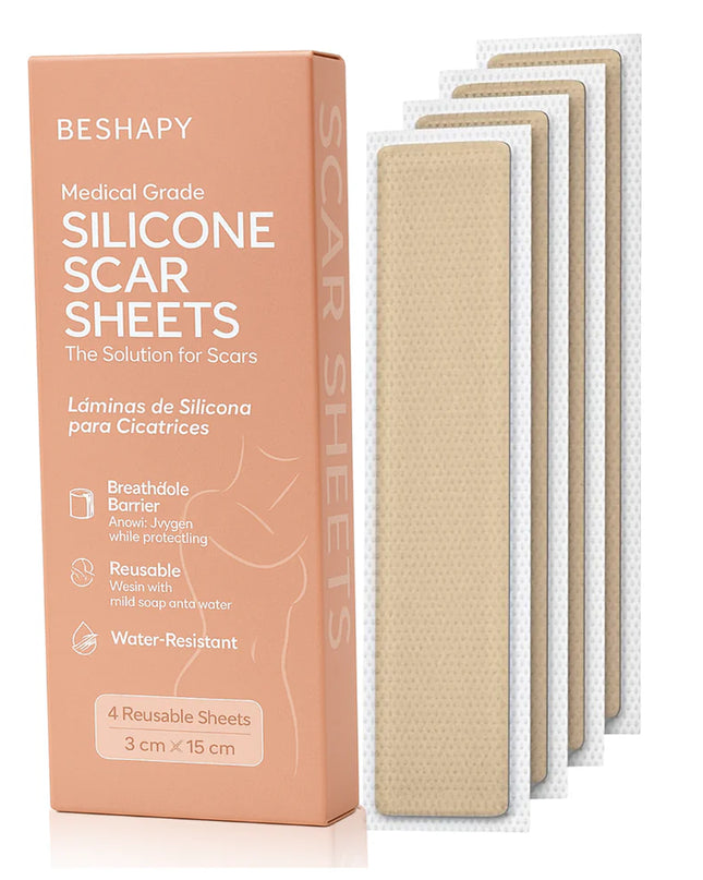 Be Shapy Medical-Grade Silicone Scar Sheets Ref 0110