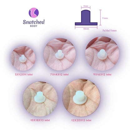 1010 Tapón de Ombligo de Silicona Snatched – Pack x5 (Postcirugía)