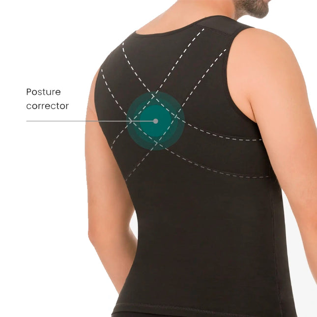 7005 Men’s Posture Support Vest | Compression Training Vest for Daily Use