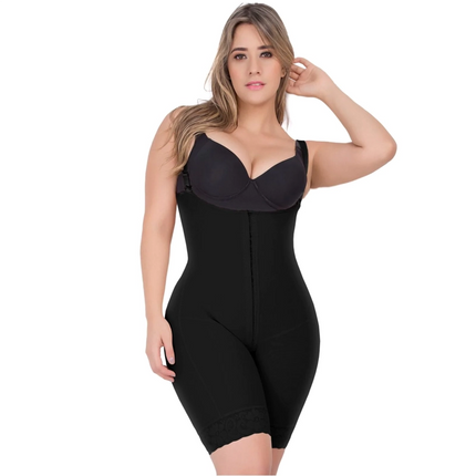 6129 2nd Stage Hourglass Post-Surgical Bodysuit – high-compression shapewear with tummy control and natural butt-lifting