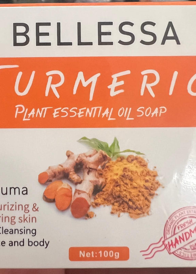 turmeric soap for dark spots face cleansing