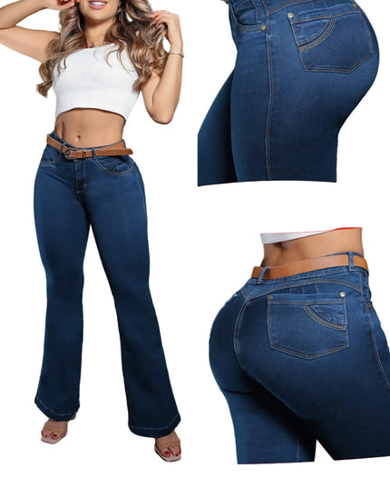 Bon Bonup Jeans 8805 – Colombian Booty-Lifting Bell Bottom