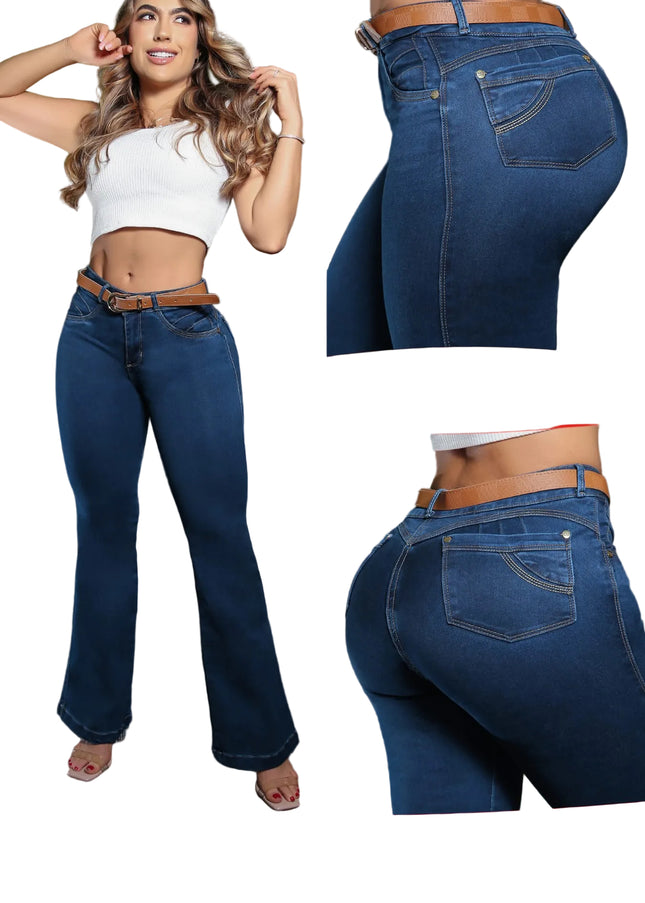 Bon Bonup Jeans 8805 – Colombian Booty-Lifting Bell Bottom