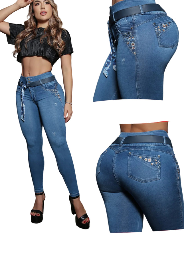 Bon Bonup Jeans 8806 – Colombian Booty-Lifting High-Waist Jeans