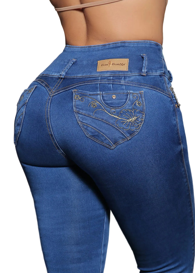 Bon Bonup Jeans 8808 – Colombian Booty-Lifting High-Waist Jeans