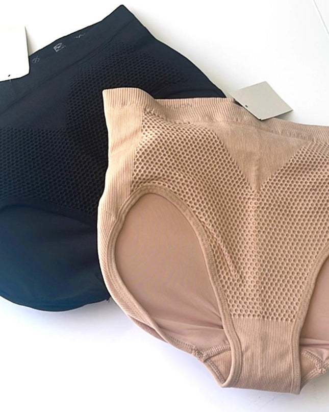 High-Waisted Padded Bottoms Briefs Pack of 2