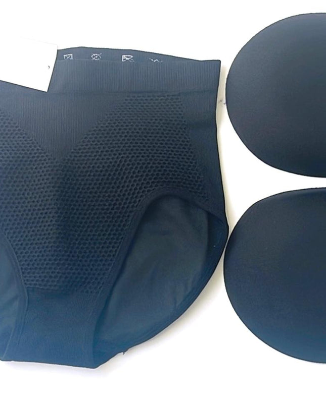 High-Waisted Padded Bottoms Briefs Pack of 2