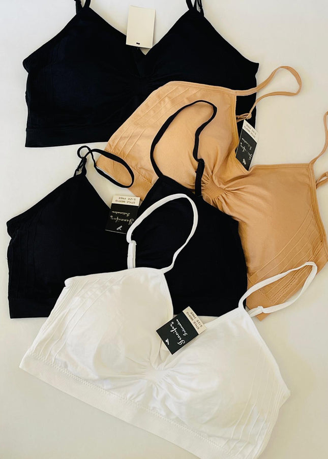 Diva Bundle: 6-Pack Tummy Control Briefs + 6 Cotton Sports Bras