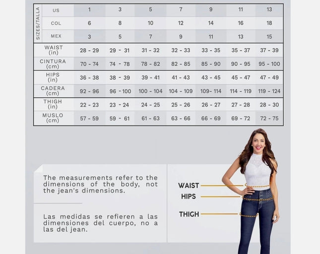 Bon Bonup Jeans 8808 – Colombian Booty-Lifting High-Waist Jeans