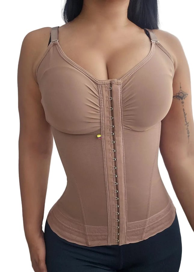 Comfortable Compression Vest Bra for Women | Daily Support & Tummy Control | Ref. 429