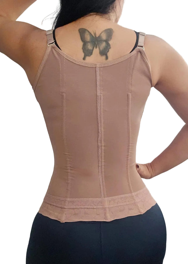 Comfortable Compression Vest Bra for Women | Daily Support & Tummy Control | Ref. 429