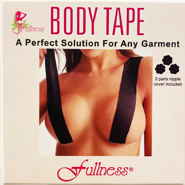 Body Tape + Nipple Covers Set | Fashion Support Kit for Any Outfit