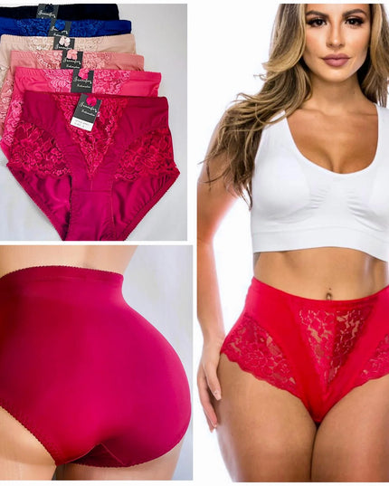Diva Bundle: 6-Pack Tummy Control Briefs + Cotton Sports Bras