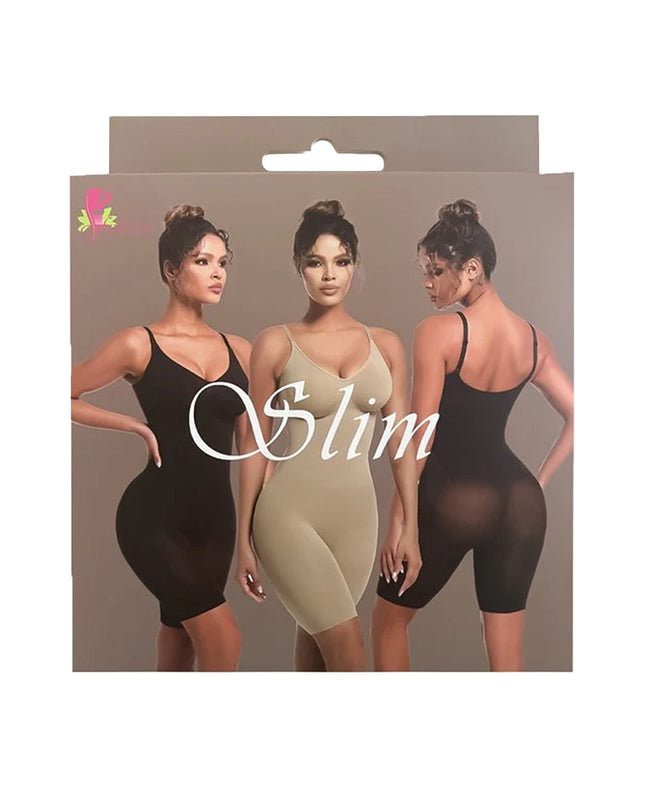 9266 Slim Bodysuit – seamless body shaper with moderate compression for abdomen, waist, and back