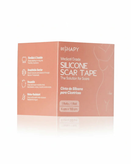 Be Shapy Medical-Grade Silicone Scar Tape Roll Post-Surgery Scar Sheet