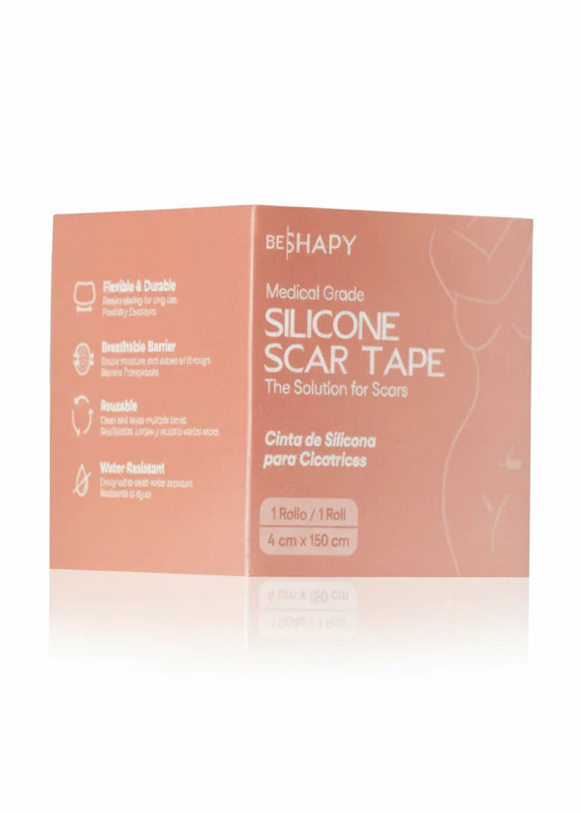 Be Shapy Medical-Grade Silicone Scar Tape Roll Post-Surgery Scar Sheet
