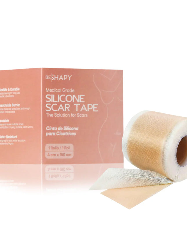 Be Shapy Medical-Grade Silicone Scar Tape Roll Post-Surgery Scar Sheet
