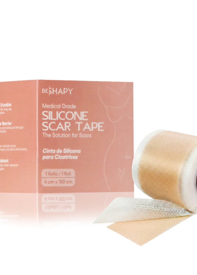 Be Shapy Medical-Grade Silicone Scar Tape Roll Post-Surgery Scar Sheet